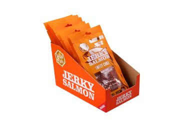 Wild Fish Pink Salmon Dried Slice Sweet Chili 30G (Pack Of 15)